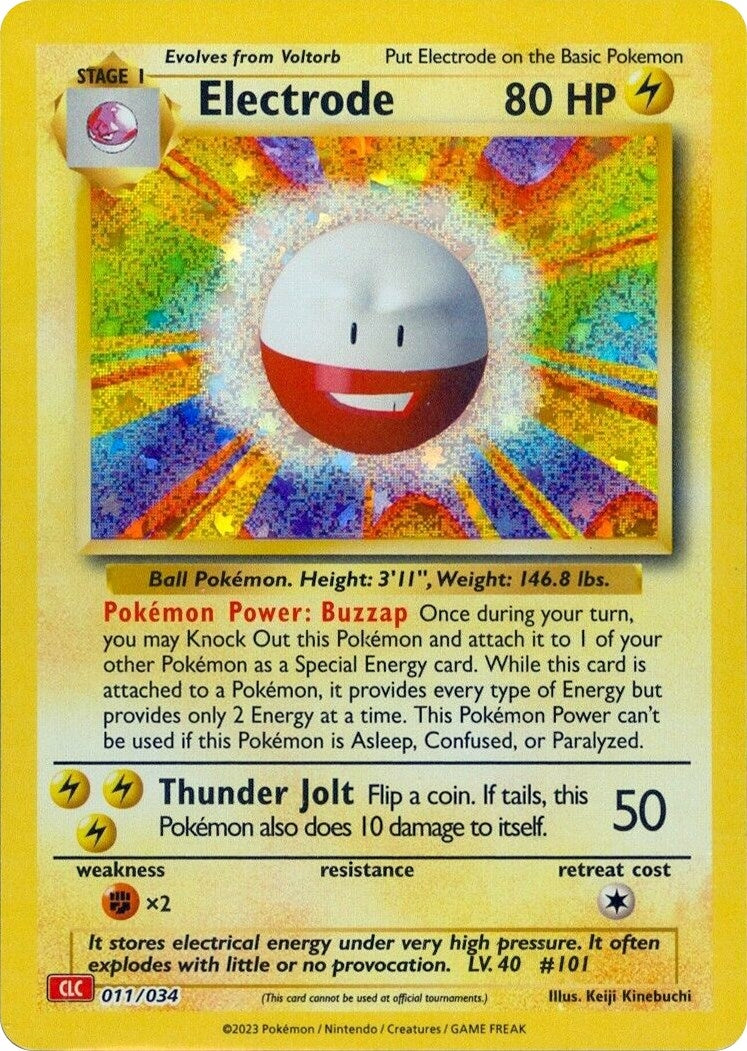 Image for Electrode (011/034) [Trading Card Game Classic] - Pokemon