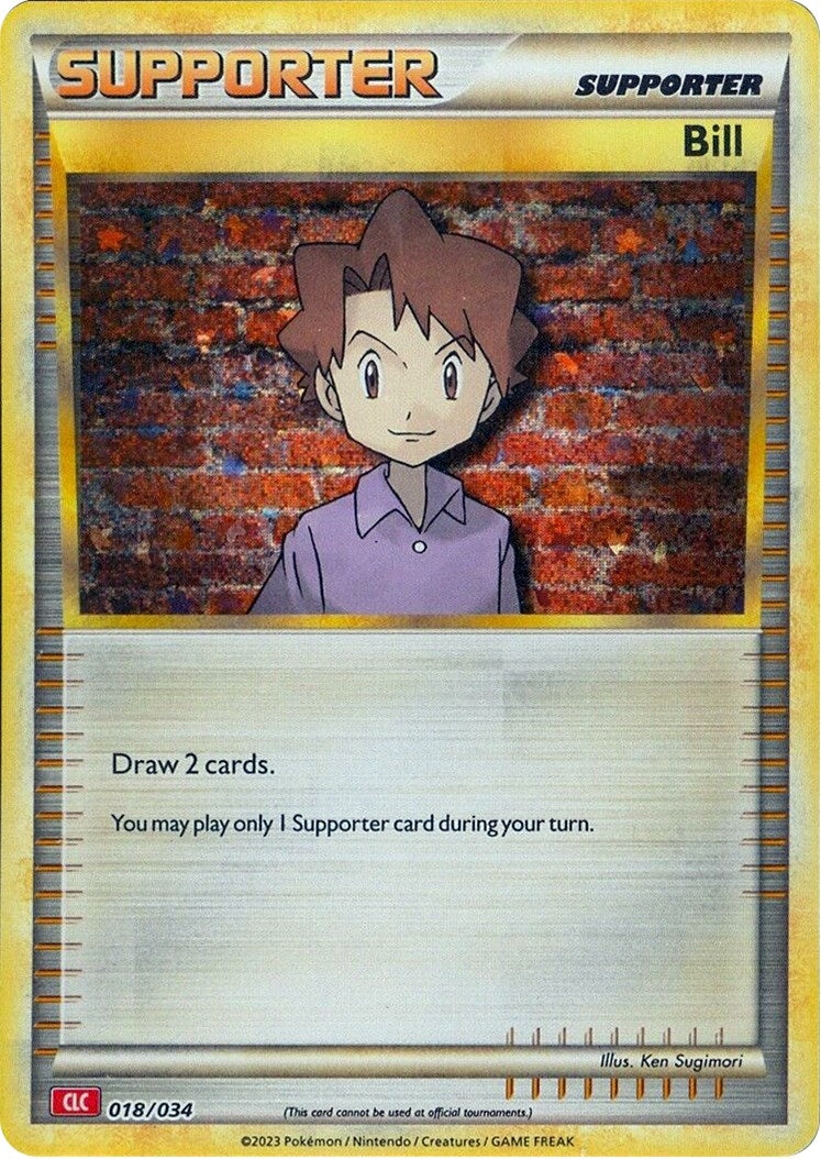 Image for Bill (CLC) (018/034) [Trading Card Game Classic] - Pokemon