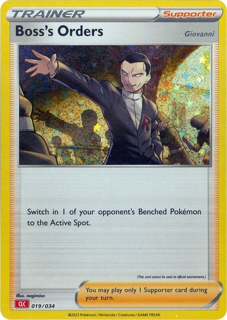 Image for Boss's Orders (CLC) (019/034) [Trading Card Game Classic] - Pokemon