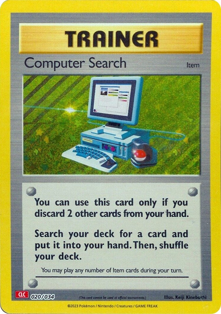 Image for Computer Search (CLC) (020/034) [Trading Card Game Classic] - Pokemon