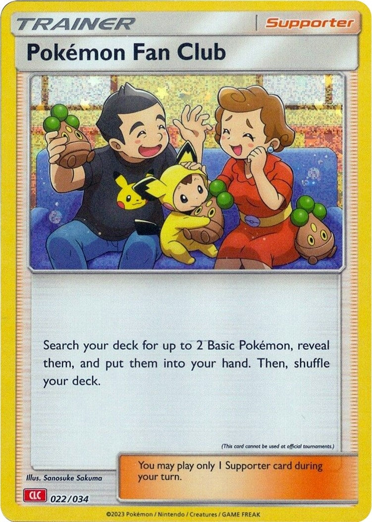 Image for Pokemon Fan Club (CLC) (022/034) [Trading Card Game Classic] - Pokemon