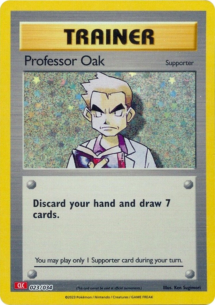 Image for Professor Oak (CLC) (023/034) [Trading Card Game Classic] - Pokemon