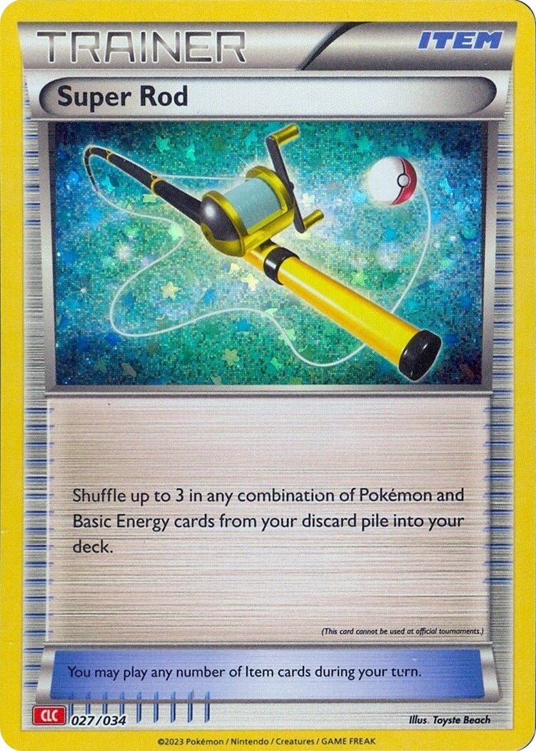 Image for Super Rod (CLC) (027/034) [Trading Card Game Classic] - Pokemon