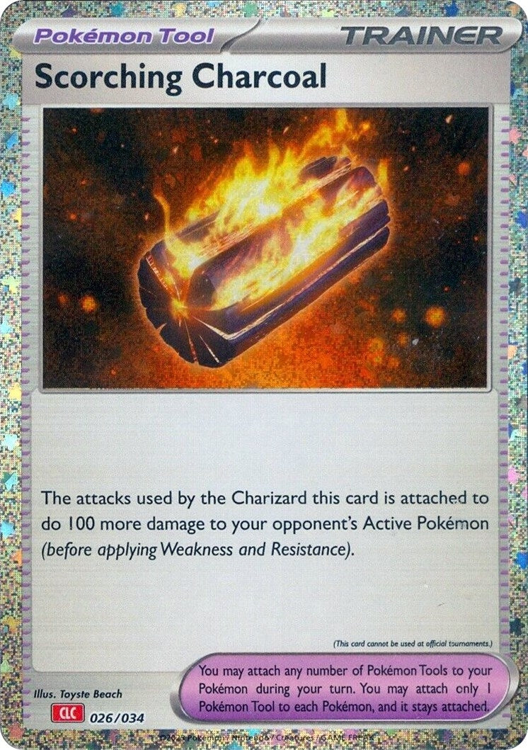 Image for Scorching Charcoal (026/034) [Trading Card Game Classic] - Pokemon