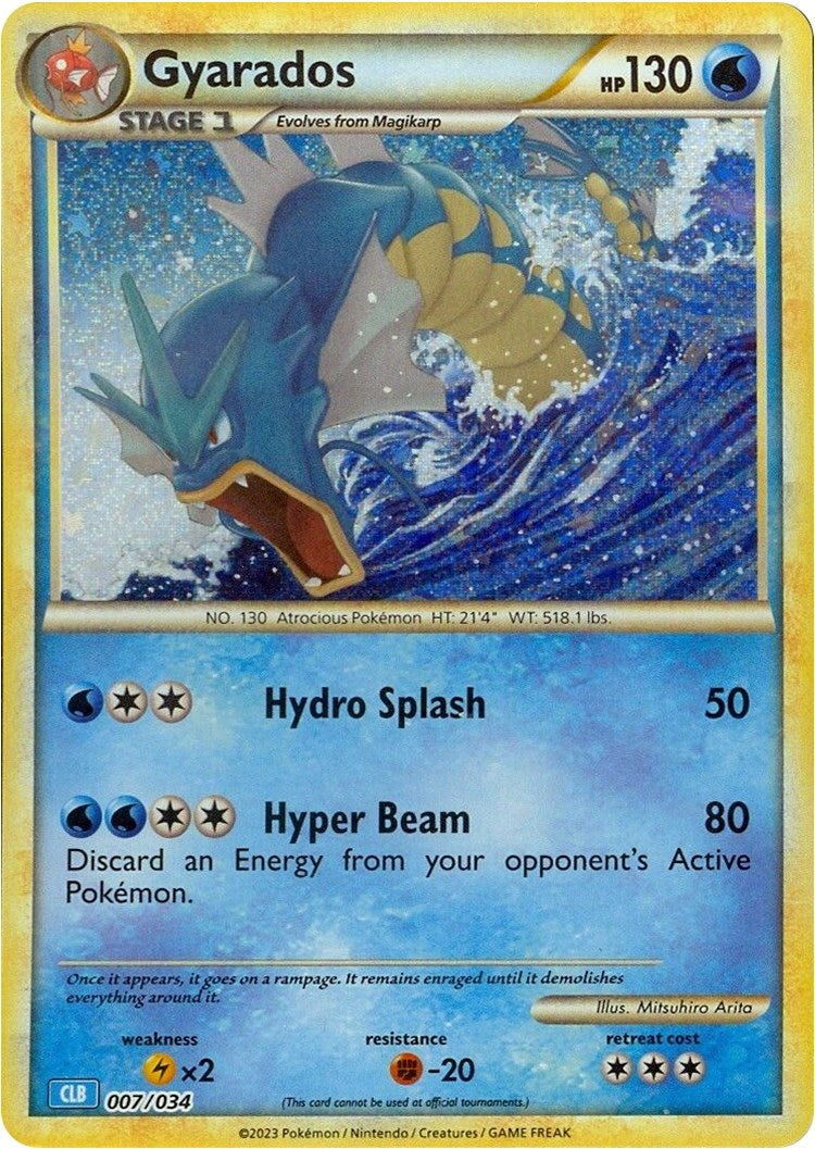 Image for Gyarados (007/034) [Trading Card Game Classic] - Pokemon