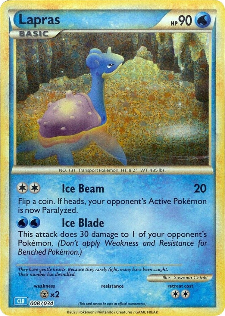 Image for Lapras (008/034) [Trading Card Game Classic] - Pokemon