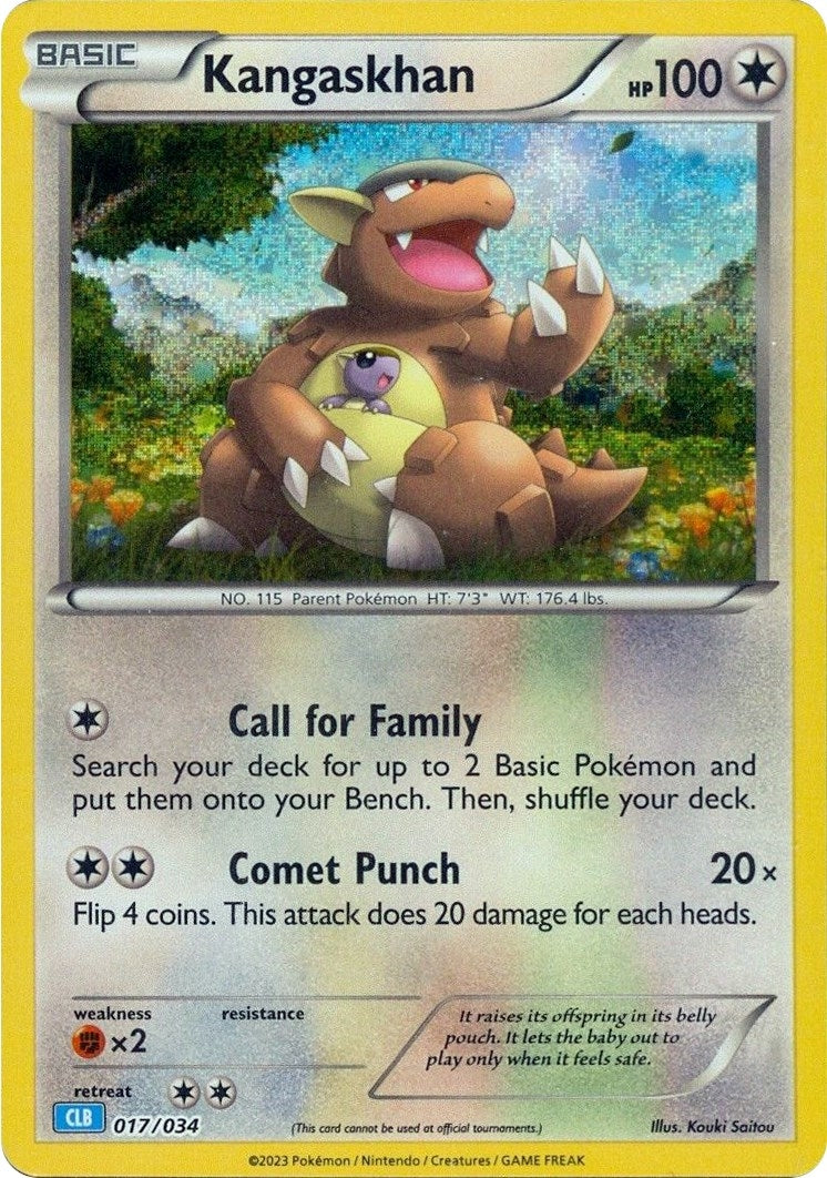 Image for Kangaskhan (017/034) [Trading Card Game Classic] - Pokemon