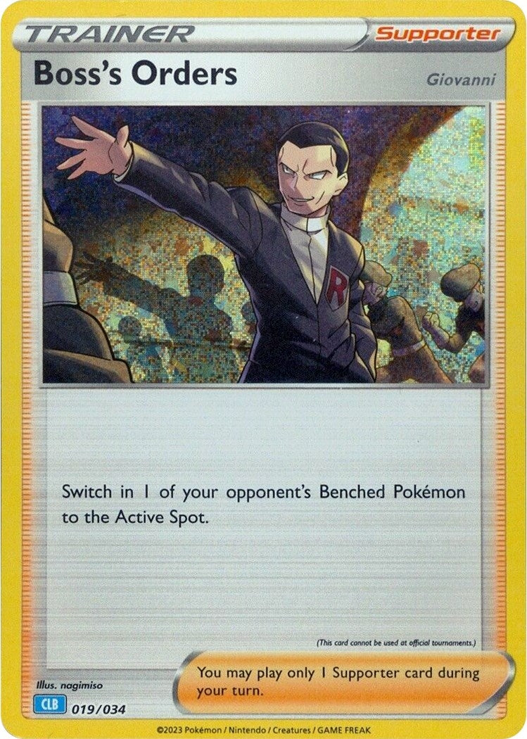 Image for Boss's Orders (CLB) (019/034) [Trading Card Game Classic] - Pokemon