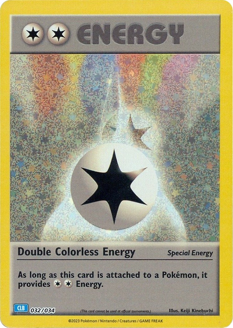 Image for Double Colorless Energy (CLB) (032/034) [Trading Card Game Classic] - Pokemon