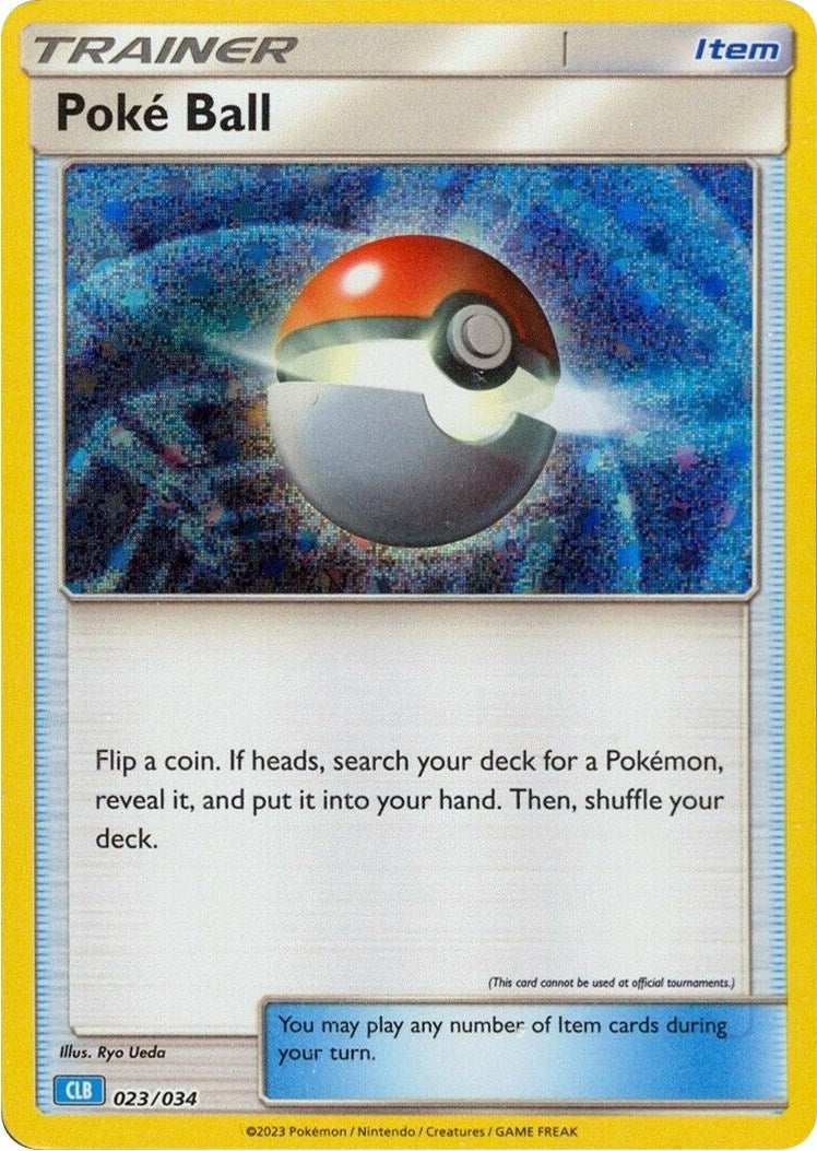 Image for Poke Ball (CLB) (023/034) [Trading Card Game Classic] - Pokemon