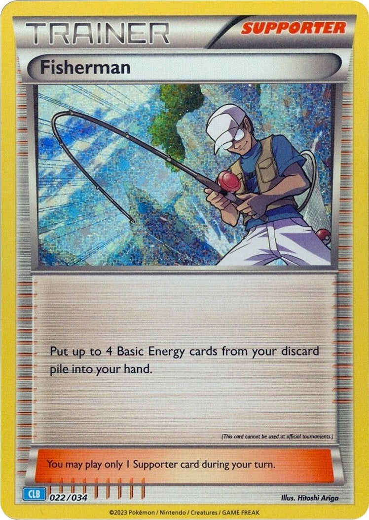 Image for Fisherman (022/034) [Trading Card Game Classic] - Pokemon