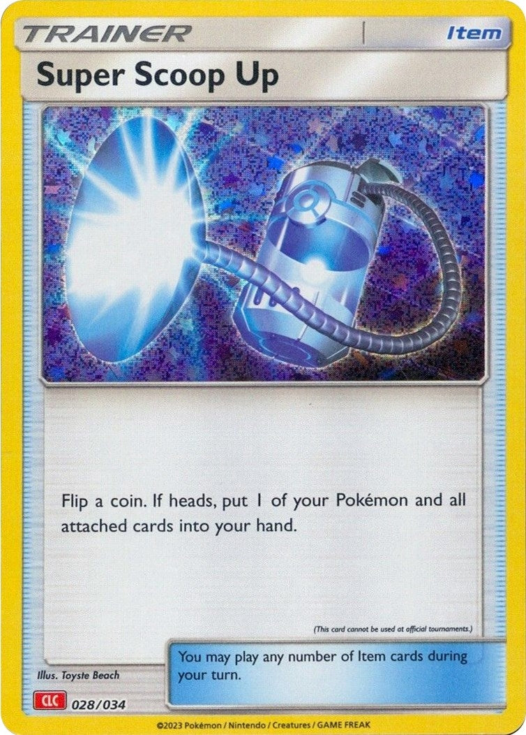 Image for Super Scoop Up (028/034) [Trading Card Game Classic] - Pokemon