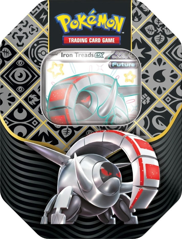 Image for Paldean Fates International Tin [Iron Treads ex] - Pokemon