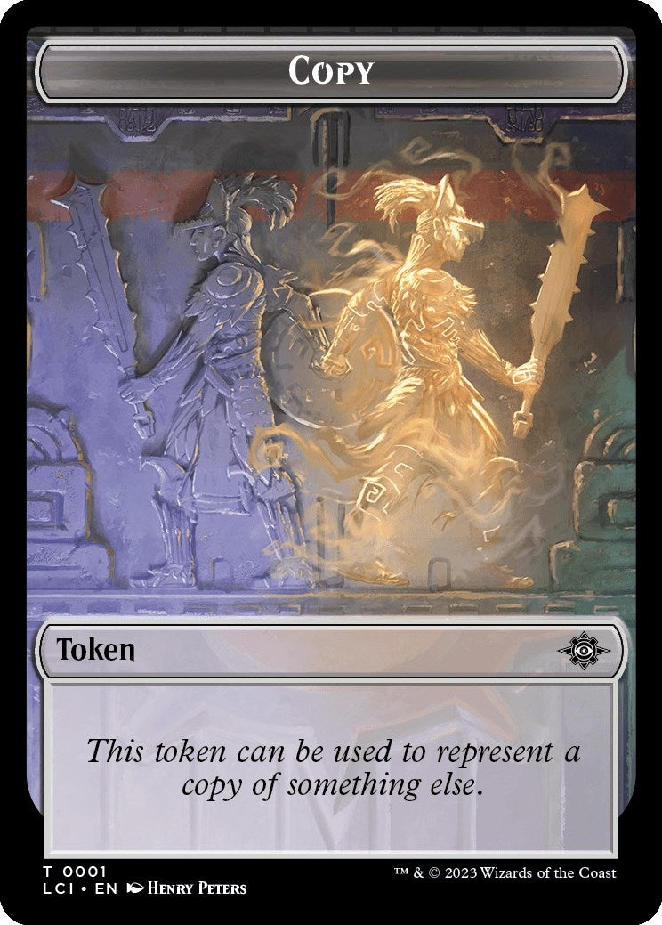 Image for Copy // Angel Double-Sided Token (1 // 2) [The Lost Caverns of Ixalan] - Magic: The Gathering