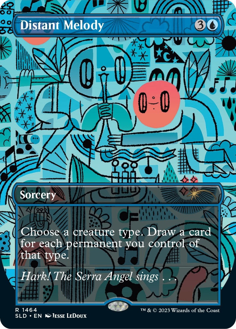 Image for Distant Melody (1464) (1464) [Secret Lair Drop Series] - Magic: The Gathering