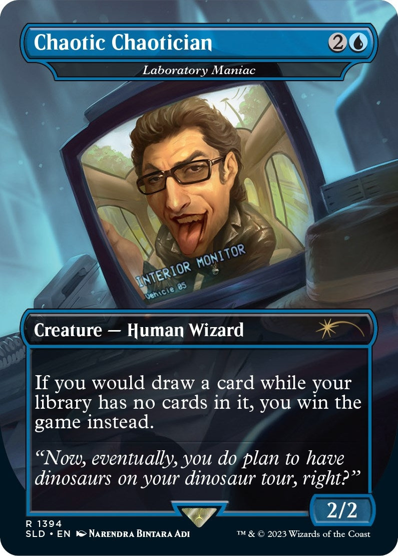 Image for Chaotic Chaotician - Laboratory Maniac (1394) [Secret Lair Drop Series] - Magic: The Gathering