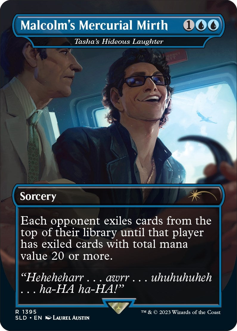 Image for Malcolm's Mercurial Mirth - Tasha's Hideous Laughter (1395) [Secret Lair Drop Series] - Magic: The Gathering