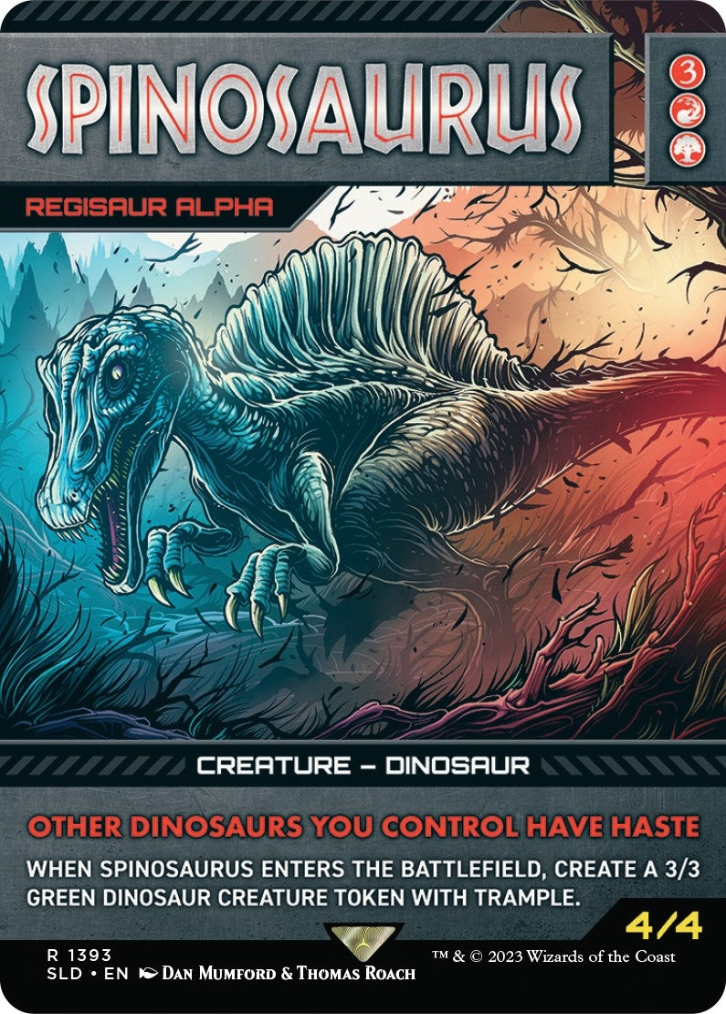 Image for Spinosaurus - Regisaur Alpha (1393) [Secret Lair Drop Series] - Magic: The Gathering