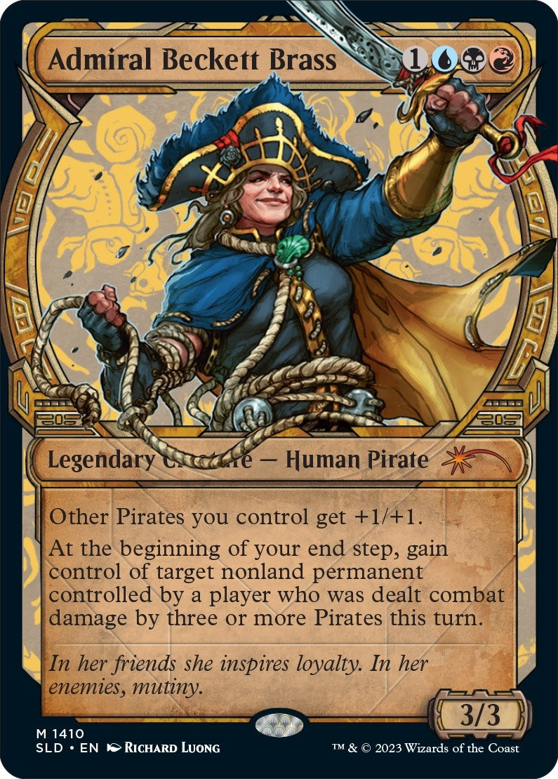 Image for Admiral Beckett Brass (1410) [Secret Lair Drop Series] - Magic: The Gathering