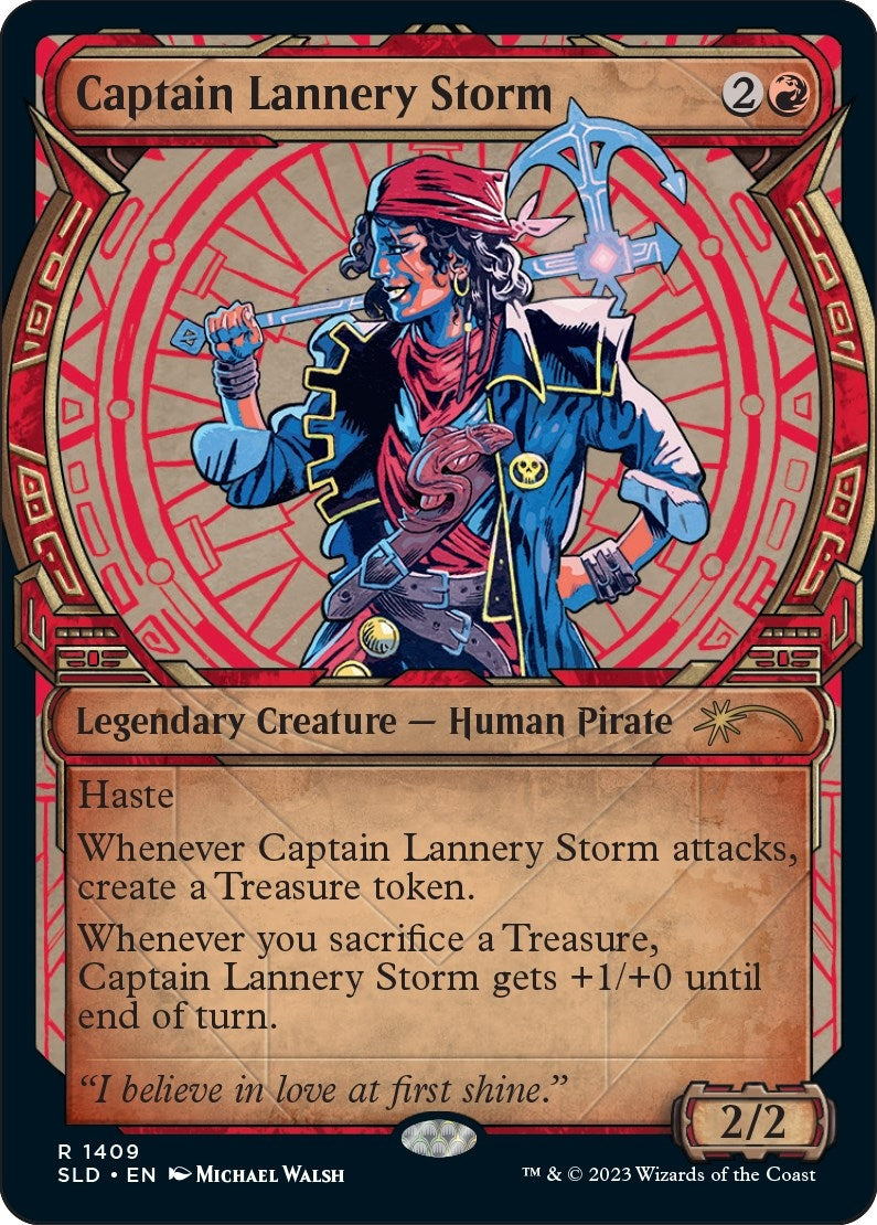 Image for Captain Lannery Storm (1409) [Secret Lair Drop Series] - Magic: The Gathering