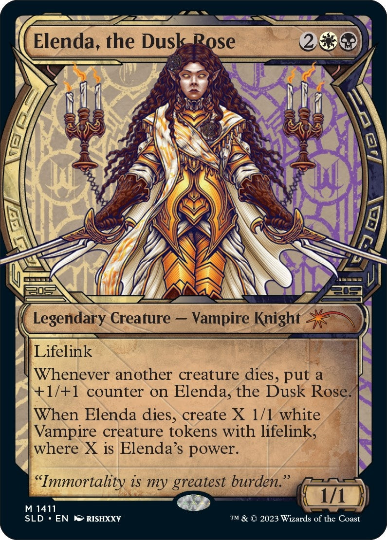 Image for Elenda, the Dusk Rose (1411) [Secret Lair Drop Series] - Magic: The Gathering