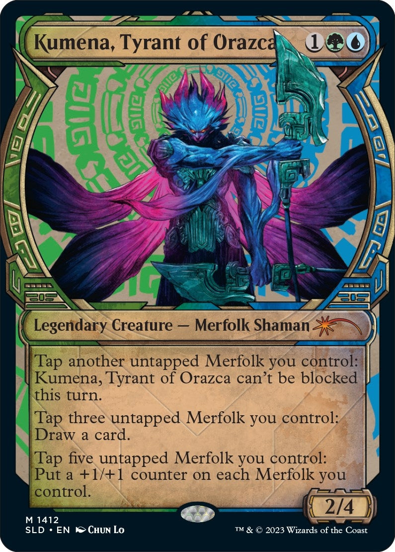 Image for Kumena, Tyrant of Orazca (1412) [Secret Lair Drop Series] - Magic: The Gathering