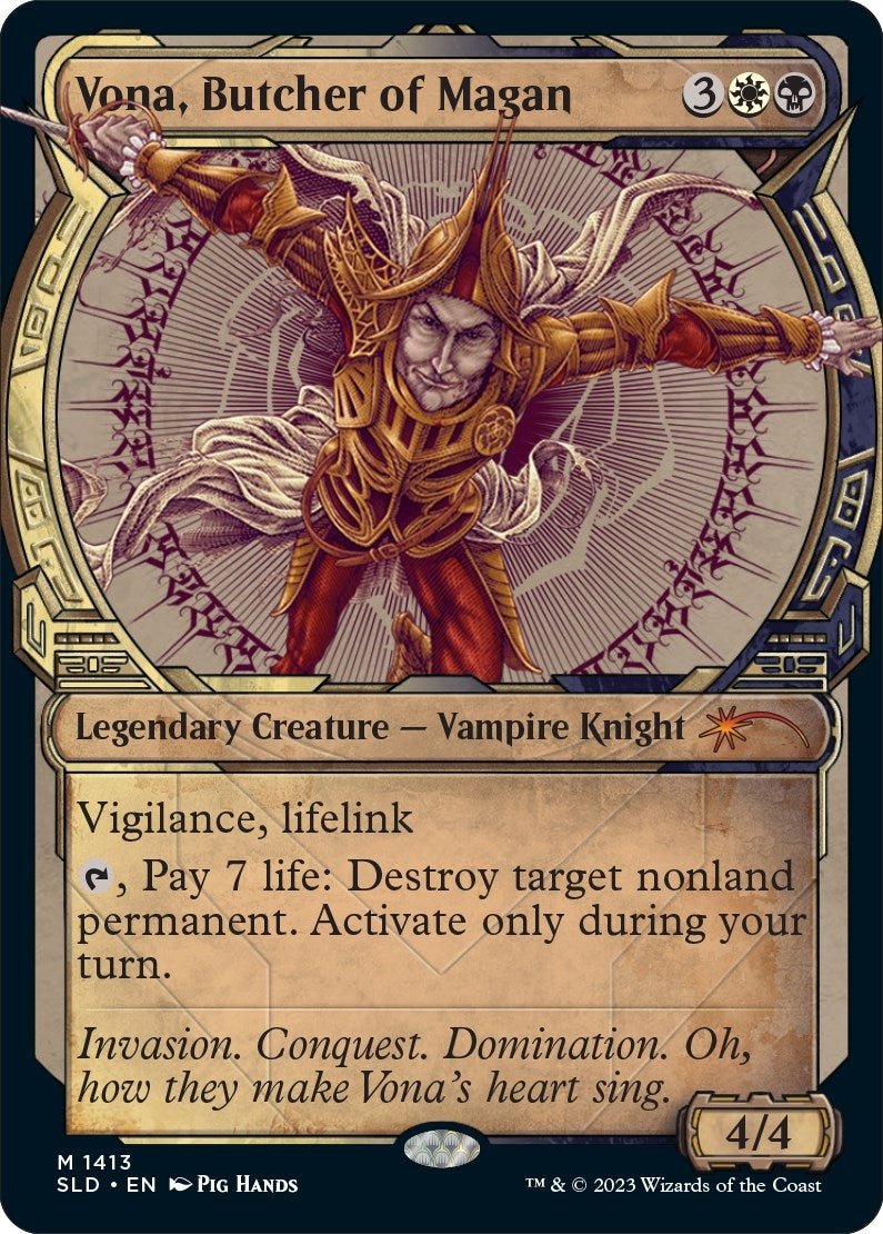 Image for Vona, Butcher of Magan (1413) [Secret Lair Drop Series] - Magic: The Gathering
