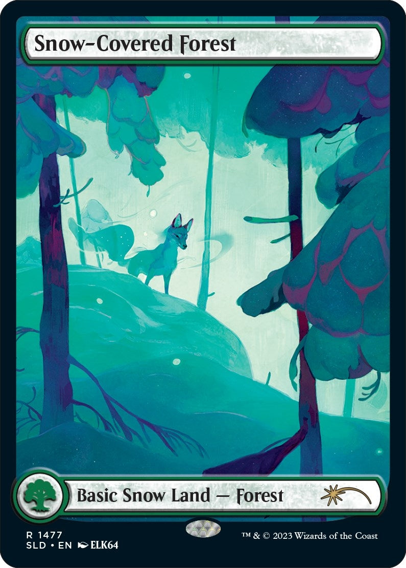 Image for Snow-Covered Forest (1477) (1477) [Secret Lair Drop Series] - Magic: The Gathering