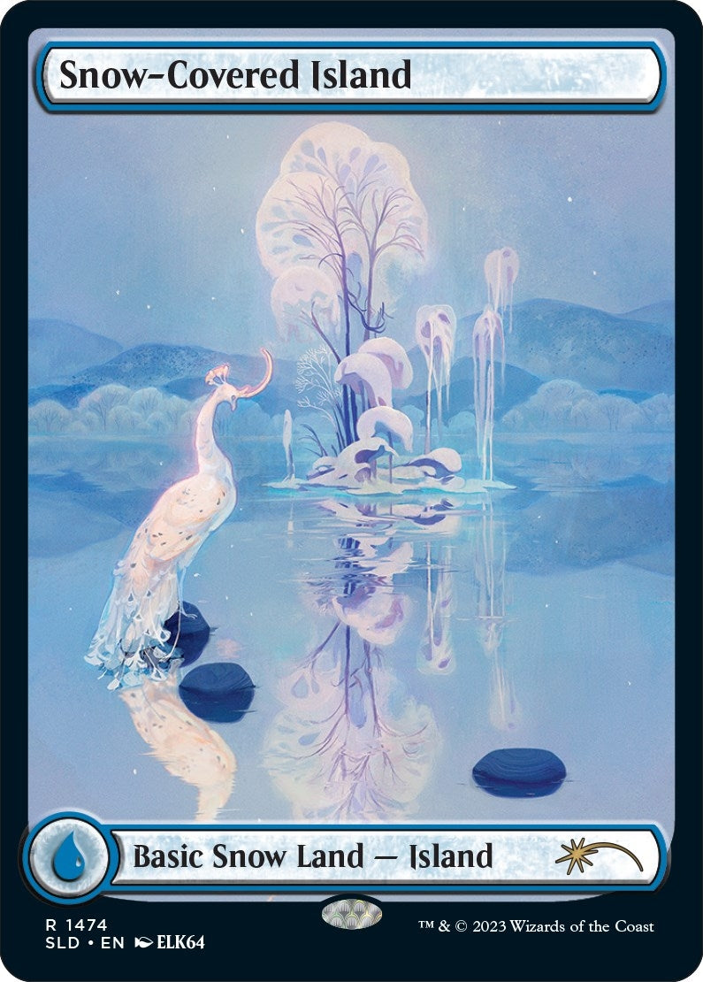 Image for Snow-Covered Island (1474) (1474) [Secret Lair Drop Series] - Magic: The Gathering