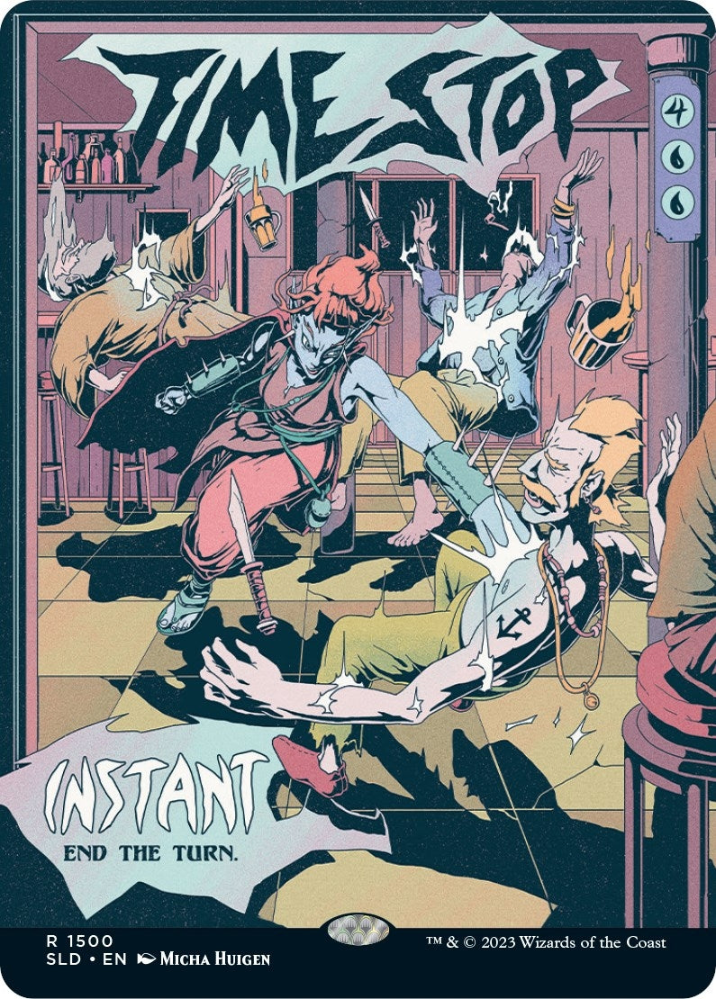 Image for Time Stop (1500) [Secret Lair Drop Series] - Magic: The Gathering