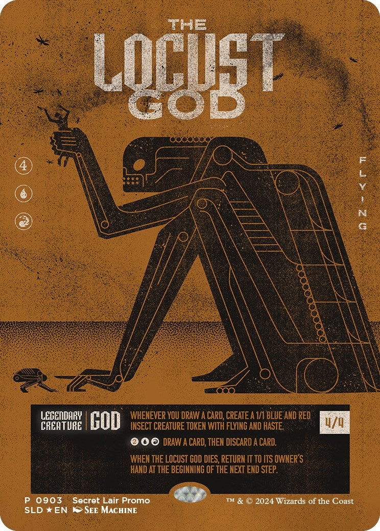 Image for The Locust God (903) [Secret Lair Drop Series] - Magic: The Gathering