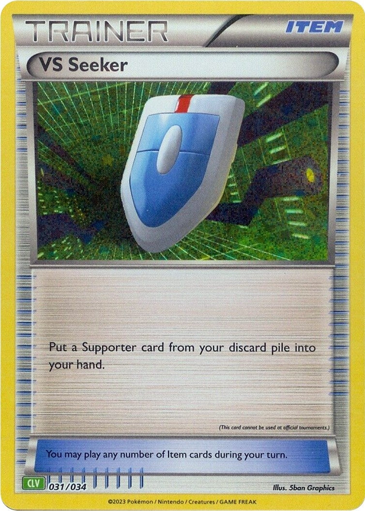 Image for VS Seeker (CLV) (031/034) [Trading Card Game Classic] - Pokemon