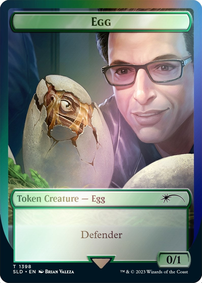 Image for Egg Token (Rainbow Foil) (1398) [Secret Lair Drop Series] - Magic: The Gathering