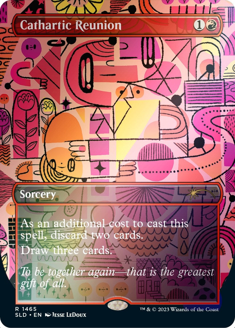 Image for Cathartic Reunion (1465) (Rainbow Foil) (1465) [Secret Lair Drop Series] - Magic: The Gathering