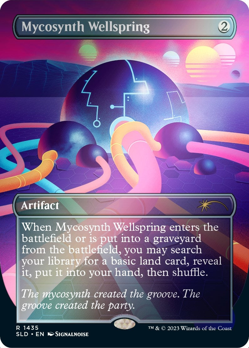 Image for Mycosynth Wellspring (Rainbow Foil) (1435) [Secret Lair Drop Series] - Magic: The Gathering