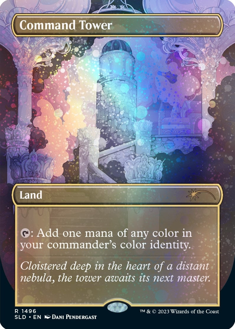Image for Command Tower (1496) (Galaxy Foil) (1496) [Secret Lair Drop Series] - Magic: The Gathering