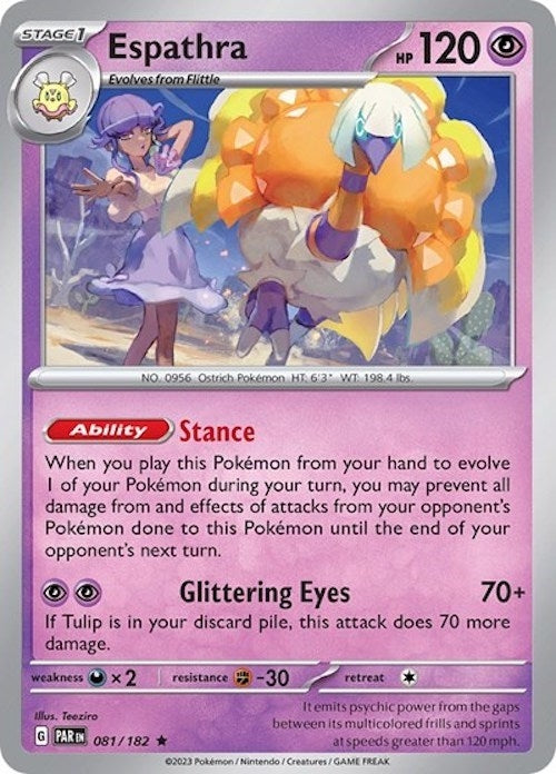 Image for Espathra - 081/182 (Non-Holo) (081/182) [Deck Exclusives] - Pokemon