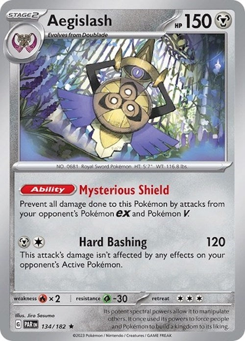 Image for Aegislash - 134/182 (Non-Holo) (134/182) [Deck Exclusives] - Pokemon