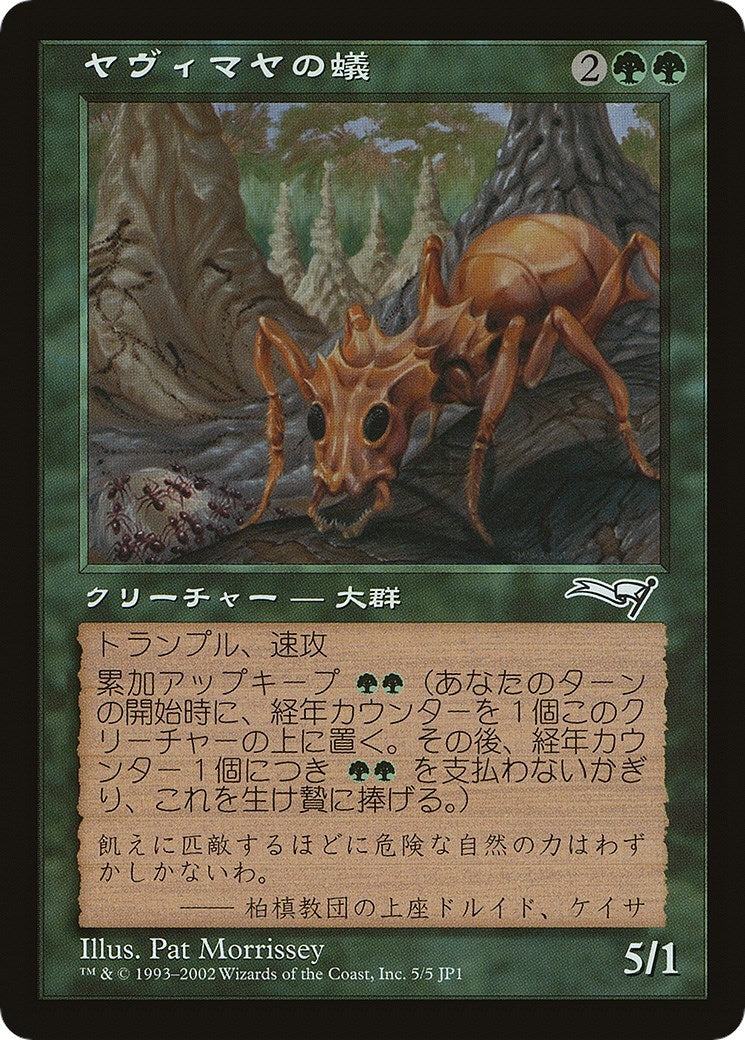 Image for Yavimaya Ants (Hobby Japan Reprint) (5) [Media Promos] - Magic: The Gathering