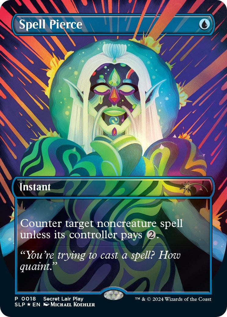 Image for Spell Pierce (18) [Secret Lair Showdown] - Magic: The Gathering