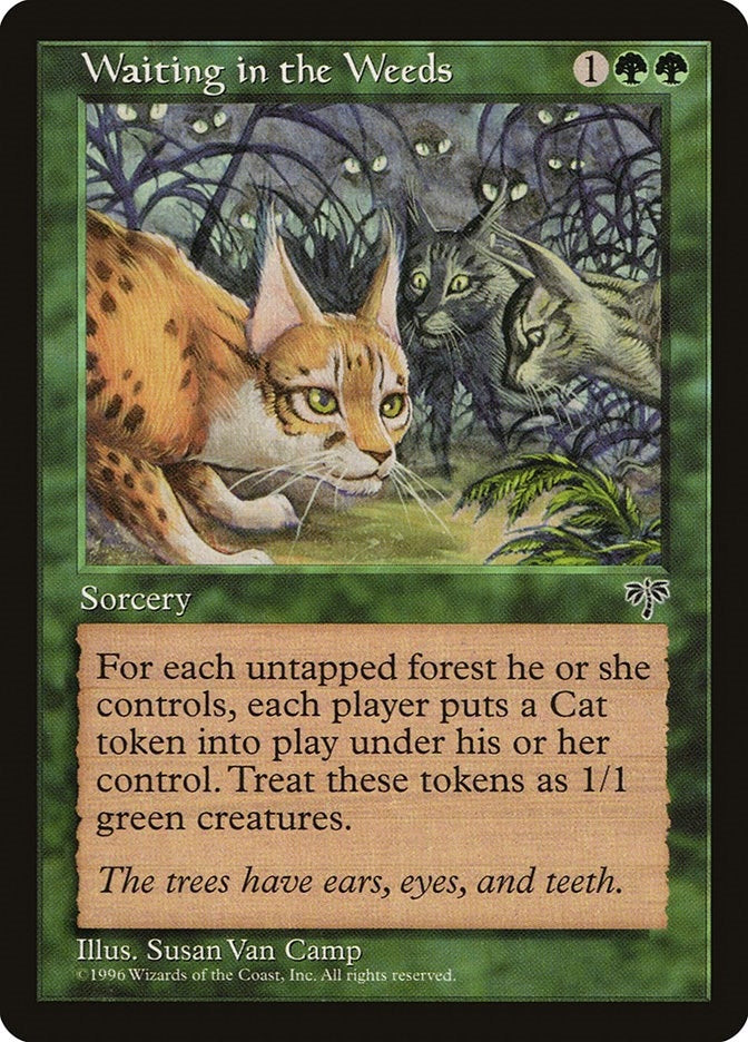 Image for Waiting in the Weeds [Mirage] - Magic: The Gathering