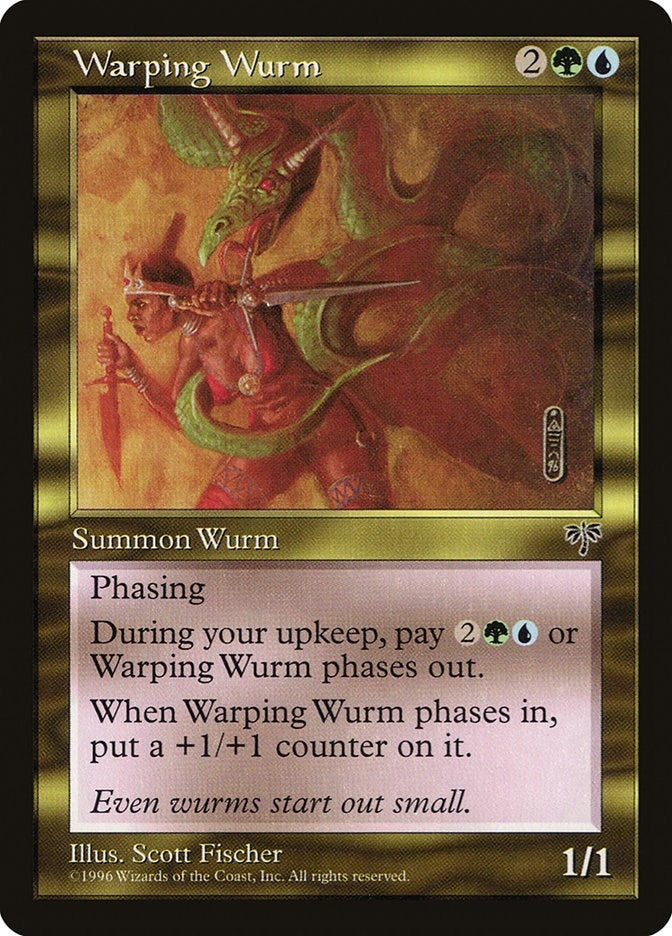 Image for Warping Wurm [Mirage] - Magic: The Gathering