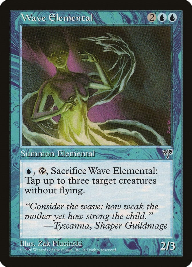 Image for Wave Elemental [Mirage] - Magic: The Gathering