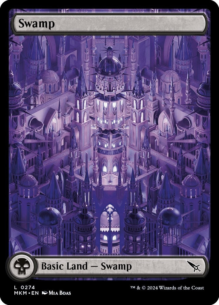 Image for Swamp (0274) (274) [Murders at Karlov Manor] - Magic: The Gathering