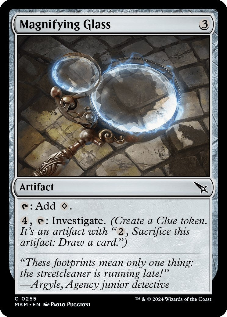 Image for Magnifying Glass (255) [Murders at Karlov Manor] - Magic: The Gathering
