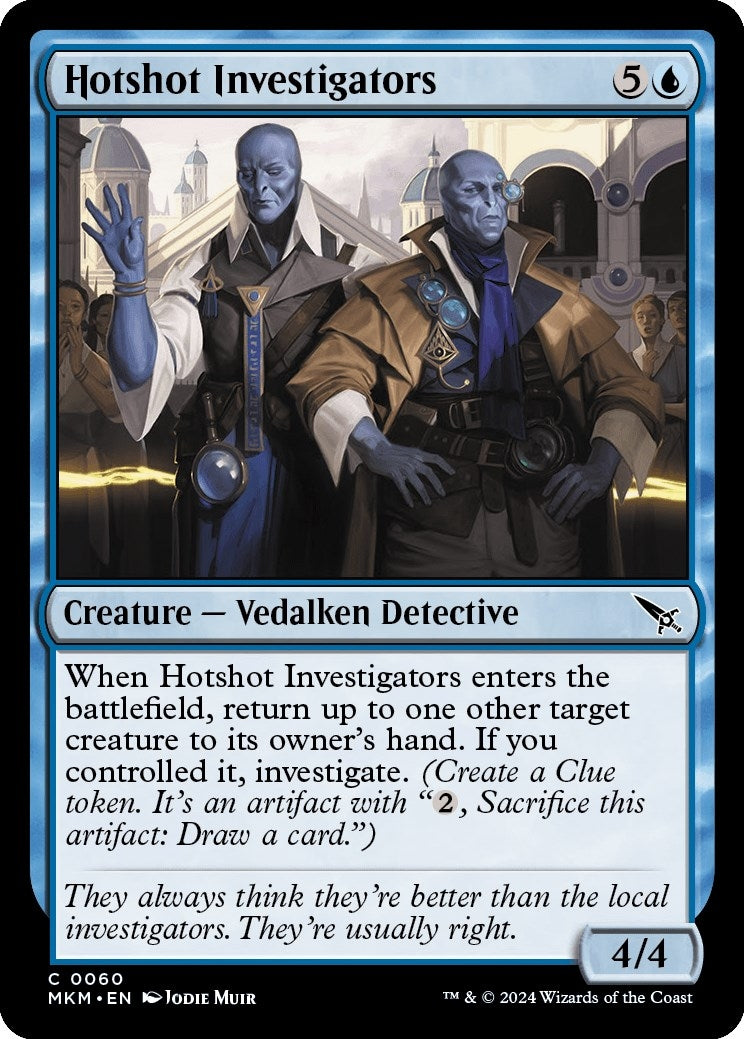 Image for Hotshot Investigators (60) [Murders at Karlov Manor] - Magic: The Gathering