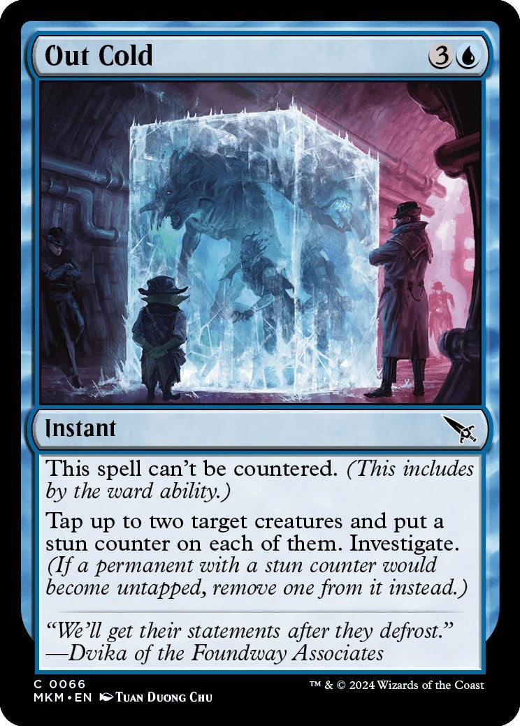Image for Out Cold (66) [Murders at Karlov Manor] - Magic: The Gathering