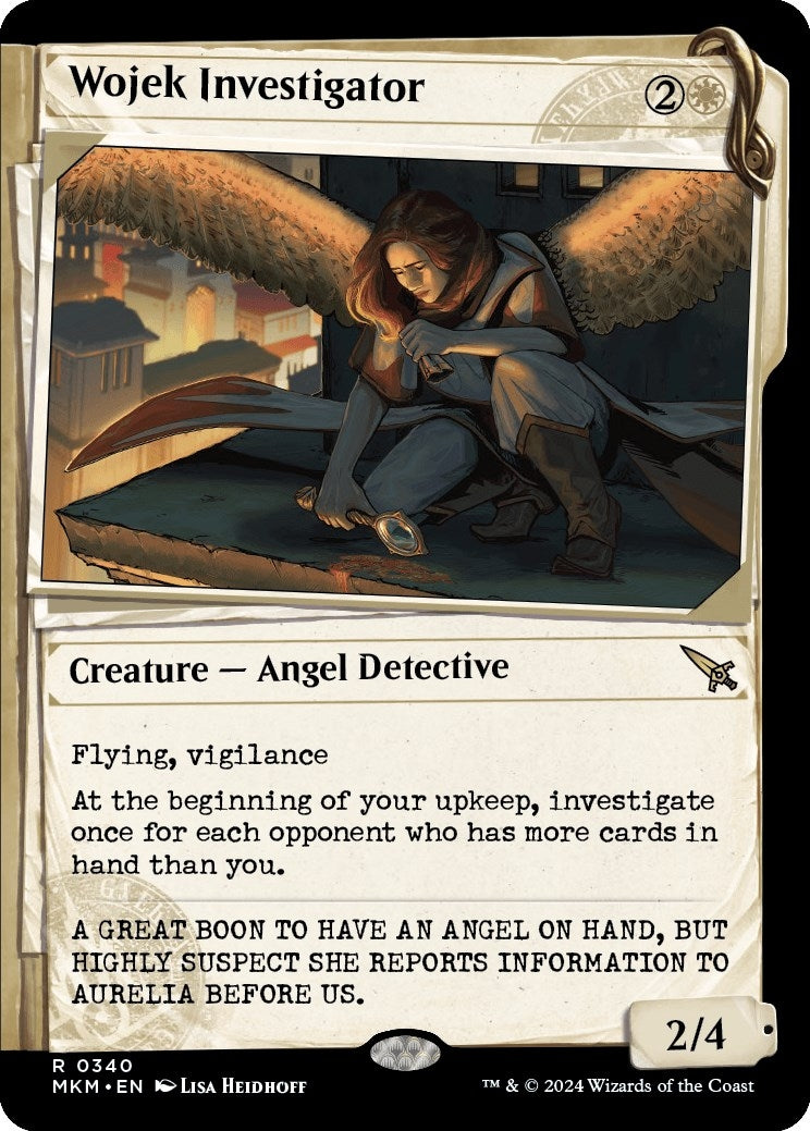 Image for Wojek Investigator (Showcase) (340) [Murders at Karlov Manor] - Magic: The Gathering