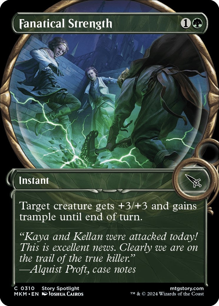 Image for Fanatical Strength (Showcase) (310) [Murders at Karlov Manor] - Magic: The Gathering