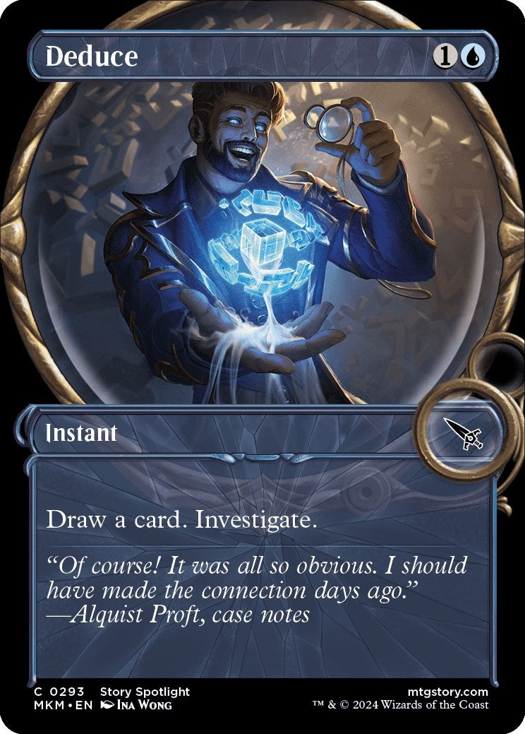 Image for Deduce (Showcase) (293) [Murders at Karlov Manor] - Magic: The Gathering